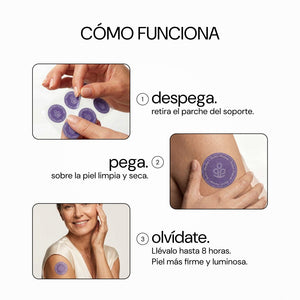 Cómo funciona: despega, pega y olvídate