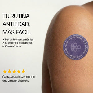 Tu rutina antiedad, más fácil: parche en el brazo