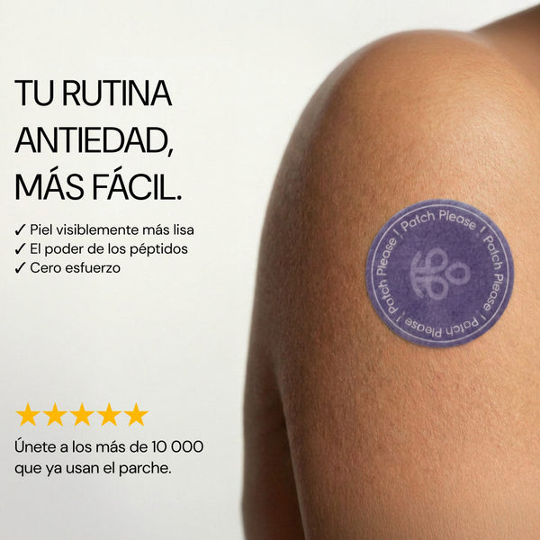 Tu rutina antiedad, más fácil: parche en el brazo