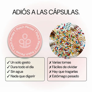 Parche frente a cápsulas
