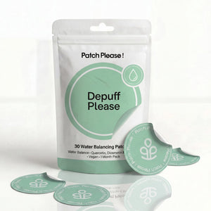 Depuff Please: bolsa de 30 parches de equilibrio hídrico