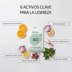 6 activos clave: hesperetina, diosmetina, OPC de uva, ortiga, L-carnitina y quercetina