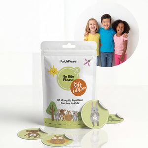 No Bite Please Kids: bolsa de 30 parches antimosquitos con animales
