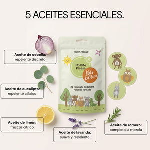 5 aceites esenciales: cebolla, eucalipto, limón, lavanda y romero