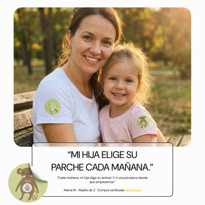 Reseña: “Mi hija elige su parche cada mañana”
