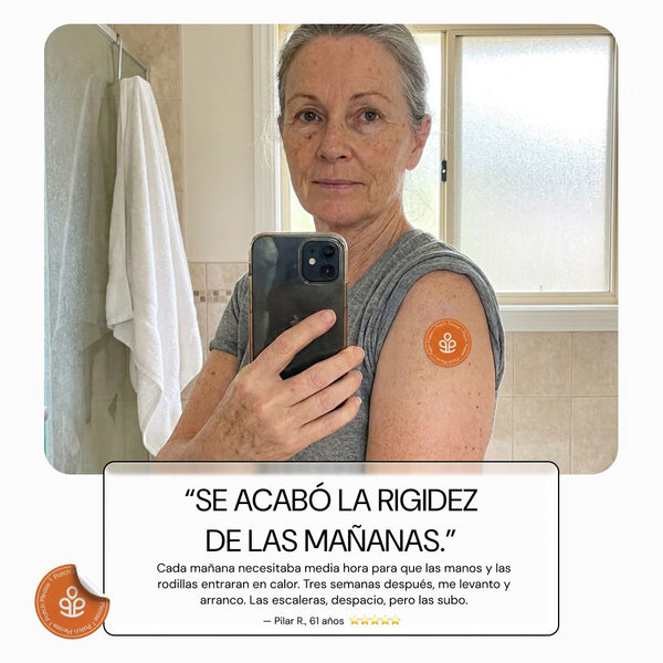 Reseña de clienta: se acabó la rigidez de las mañanas