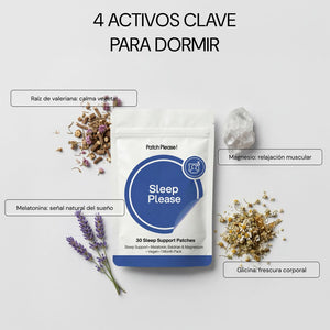 4 activos clave para dormir: melatonina, glicina, valeriana y magnesio
